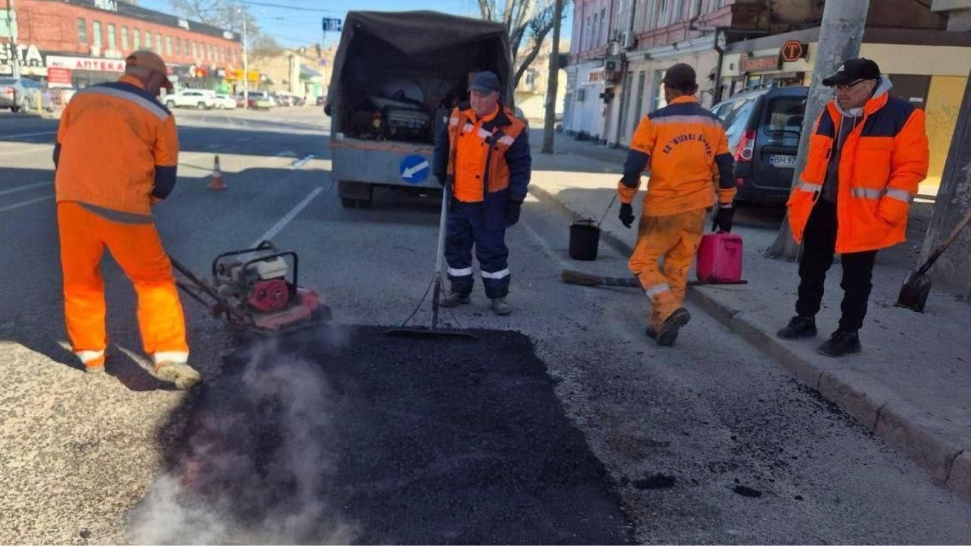 Ремонт доріг в Одесі