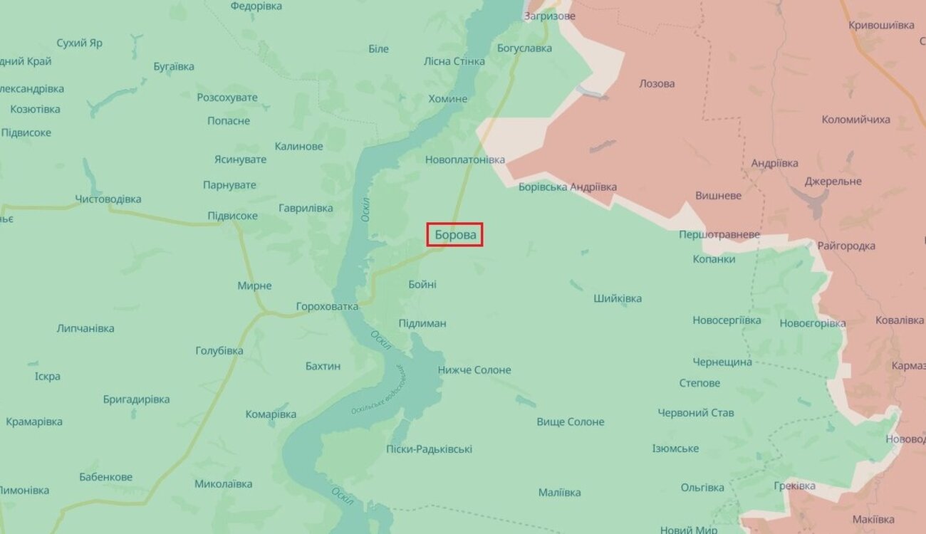 Штурм Борової на Харківщині