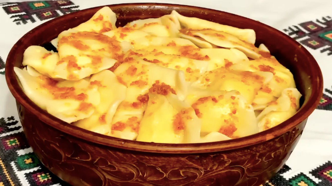 Wnętrze pierogów według babci: kasza kulesza i ser kwaszony