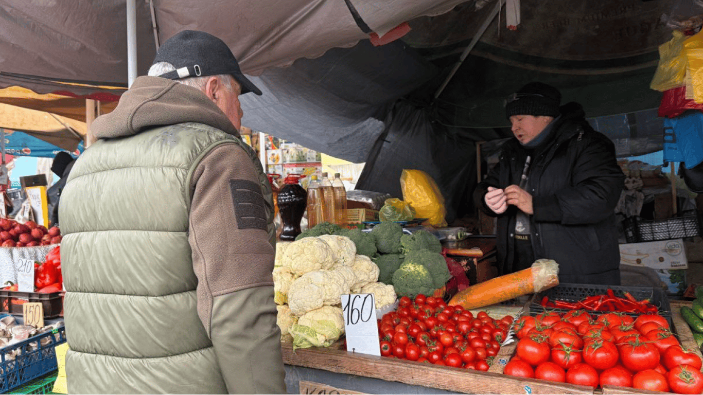 Цены на овощи в Одессе