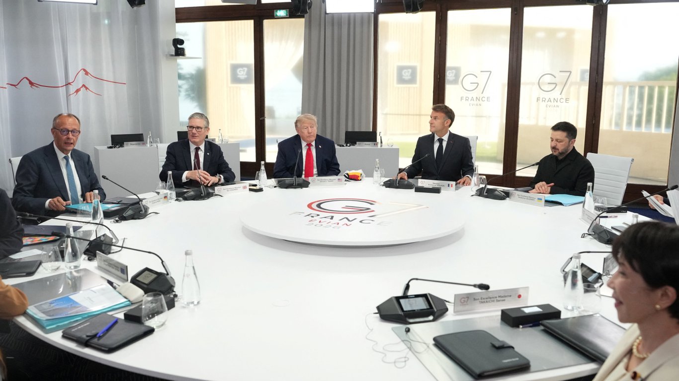 Зустріч лідерів G7 із Зеленським