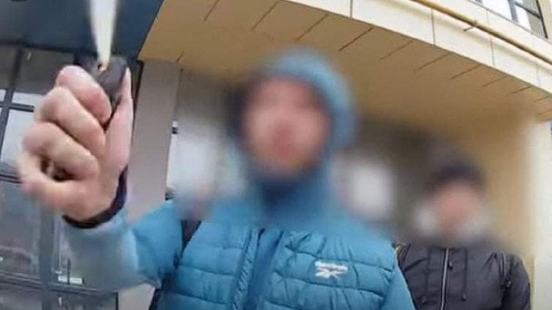 Trzy osoby ranne we Lwowie po ataku gazem pieprzowym na komisję wojskową i policję
