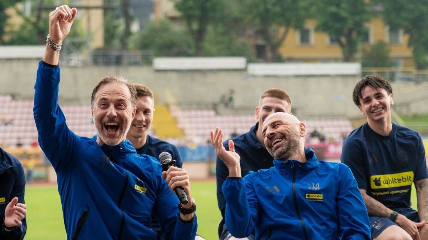 Friendly match Ukraine vs Denmark
