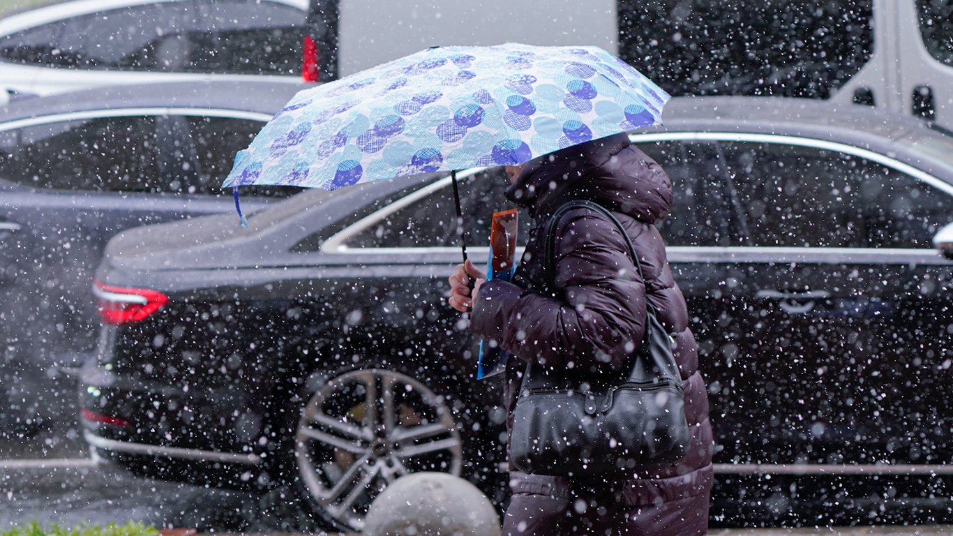 Дождь и мокрый снег 18 марта