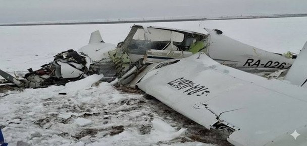 Три человека погибли в авиакатастрофе под Орском: разбился учебный самолет