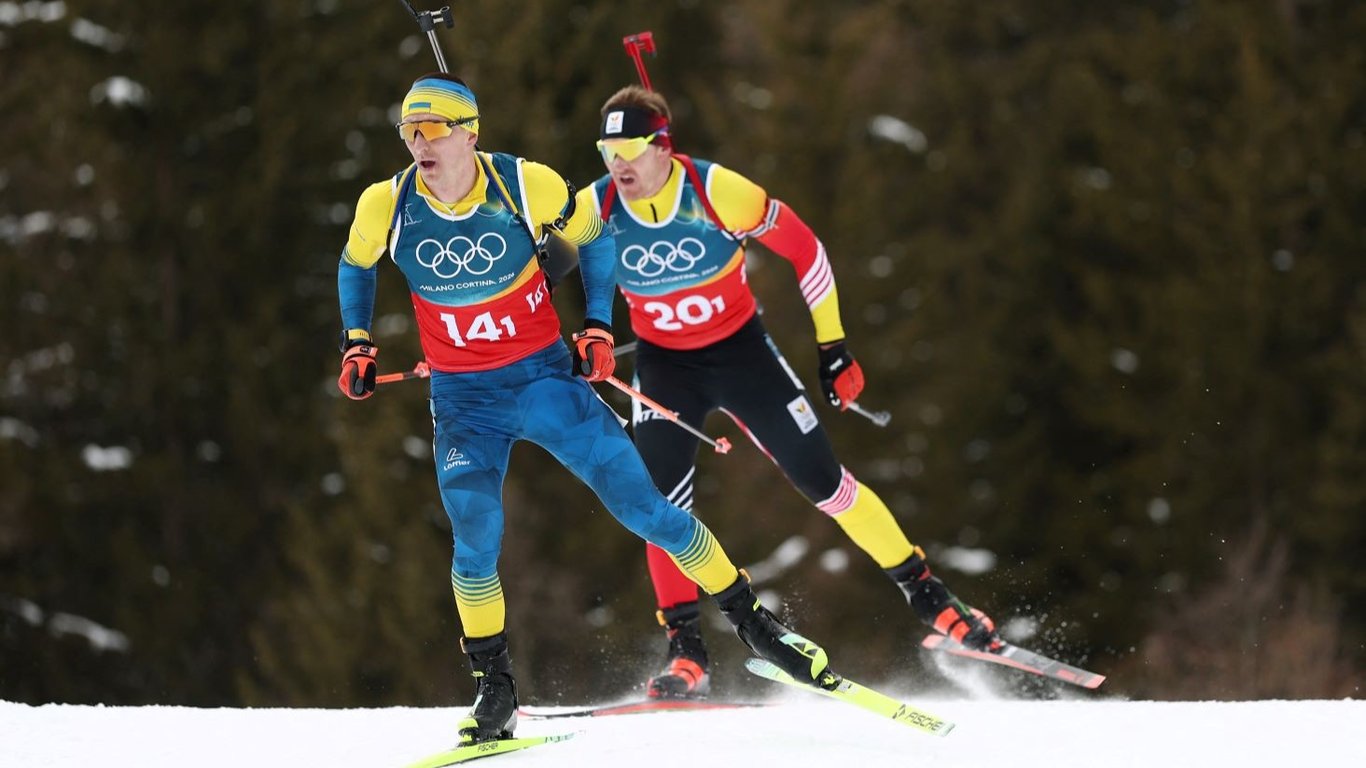 Українські біатлоністи на Олімпіаді-2026