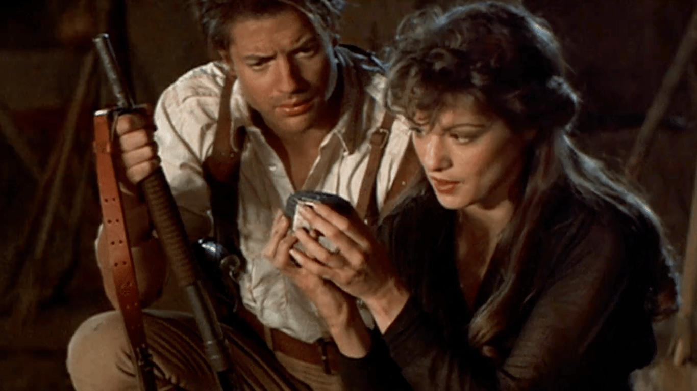 Brendan Fraser in The Mummy film