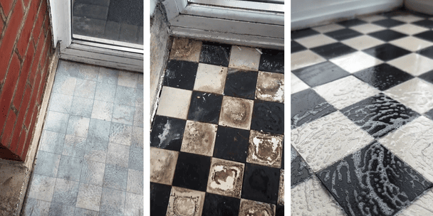 Wielka Brytania: podczas remontu kobieta znalazła vintage płytki pod linoleum