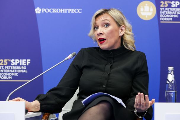 Захарова о британских войсках на Украине