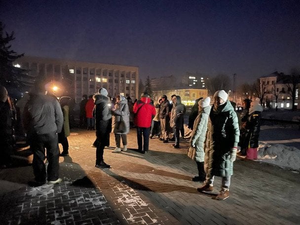 Протест у Хмельницькому, затримання