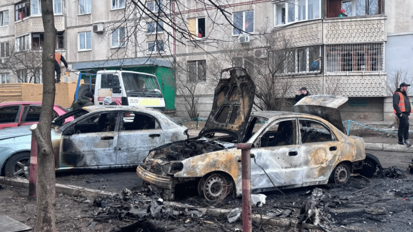 Нічна атака дронів на Харків
