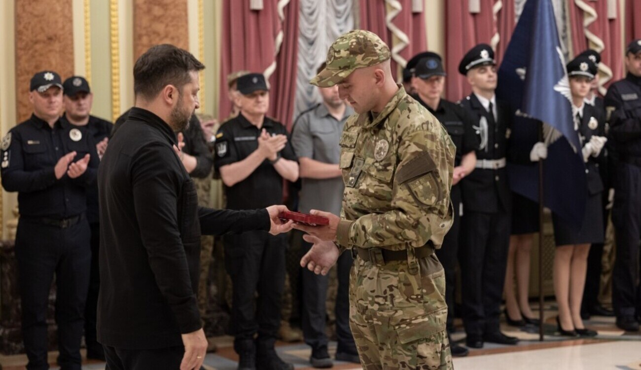 Prezydent uhonorował funkcjonariuszy: minęło 11 lat od utworzenia nowej policji w Ukrainie