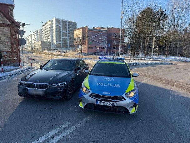 В Польше произошло ДТП с участием автомобиля белорусского дипломата и полиции