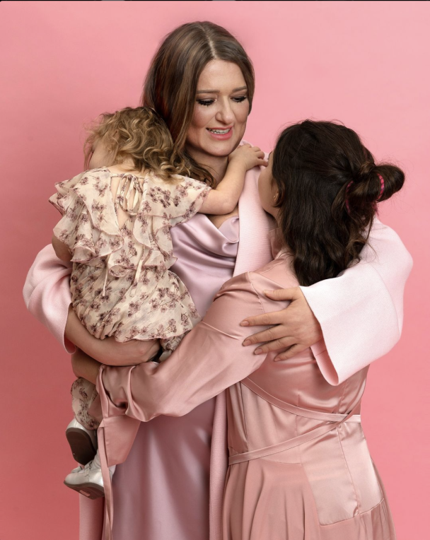 Daughters Surprise Natalia Mogilevskaya for International Women's Day