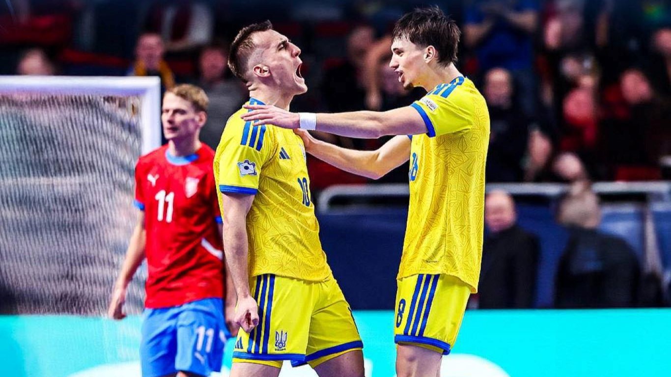 Ukraińscy futsaliści w ćwierćfinale Euro po zwycięstwie 5:3 z Czechami