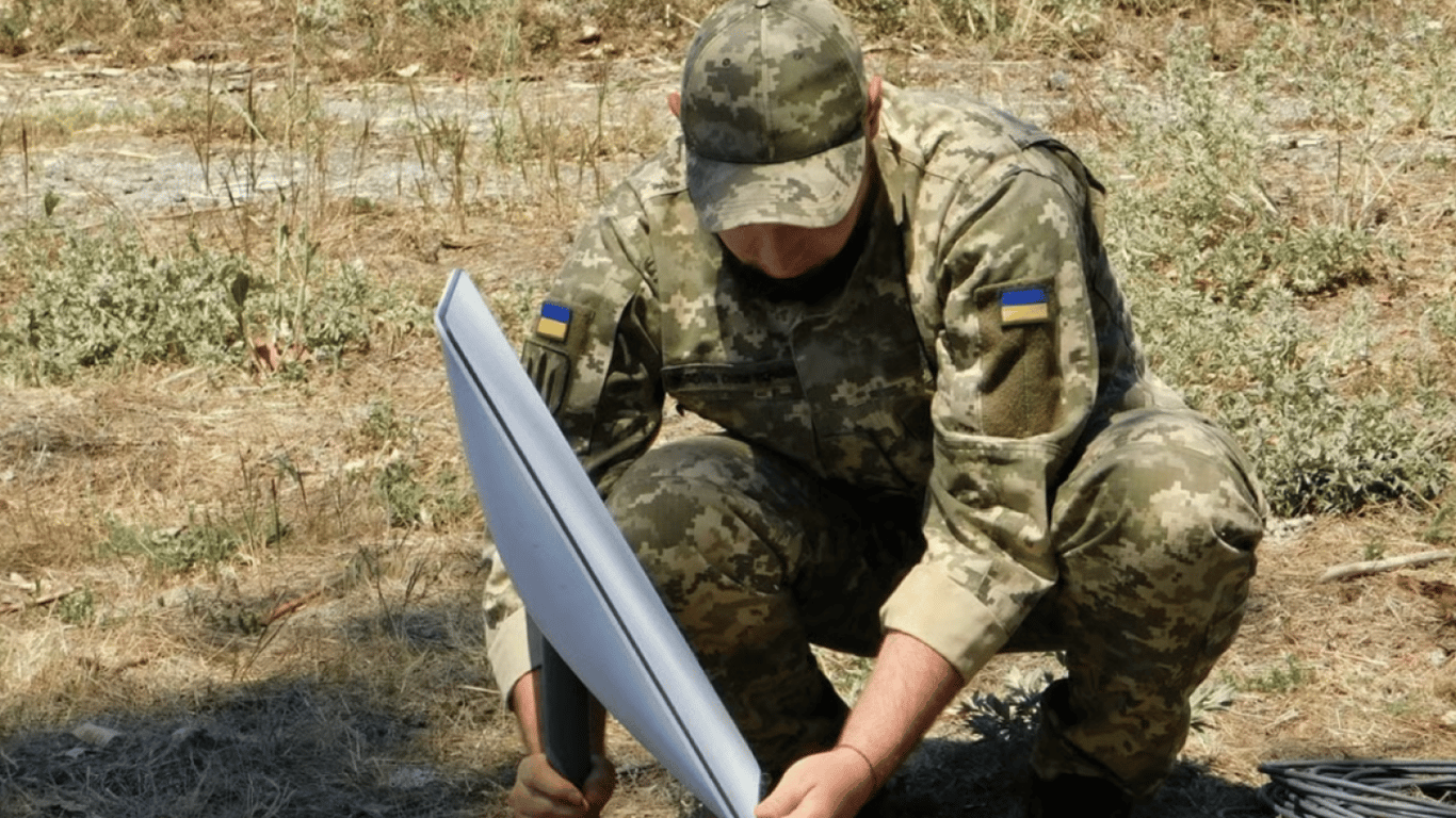 Ukrainian military drone production line