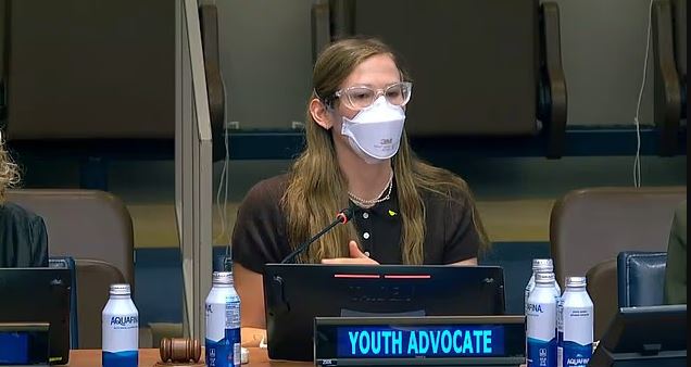 Affleck's Daughter at the UN: Called for the Resumption of Mask-Wearing Requirements Due to Post-Virus Condition