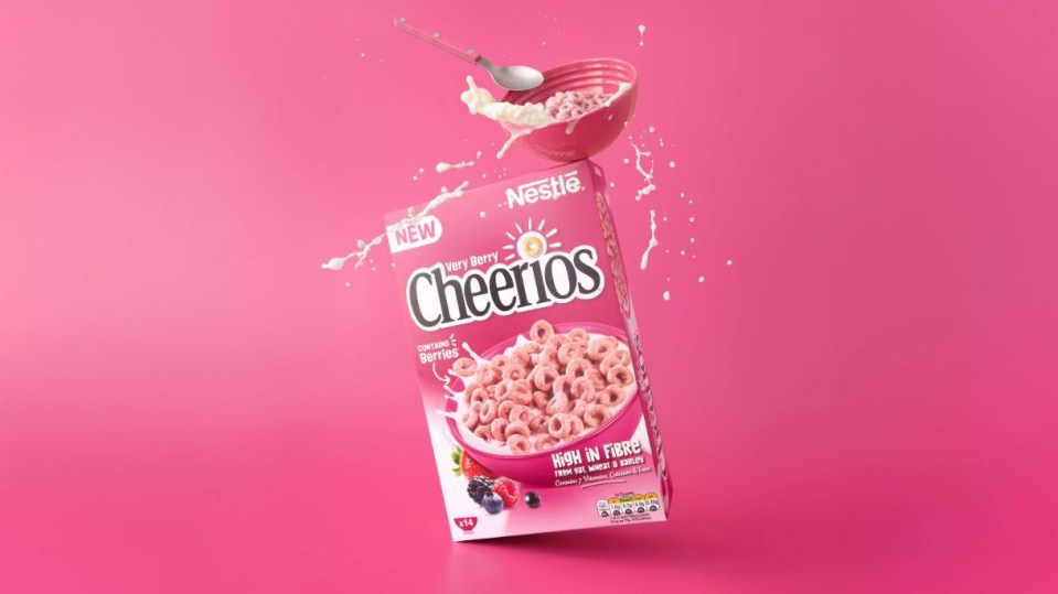 Nestle запускает новые Cheerios с ягодами: первая новинка с 2021 года