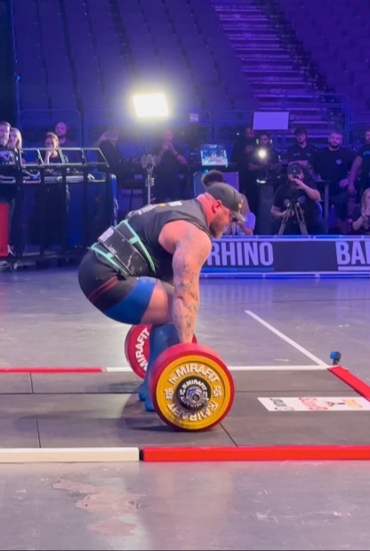 Hafthor Bjornsson sets new deadlift record: 510 kg