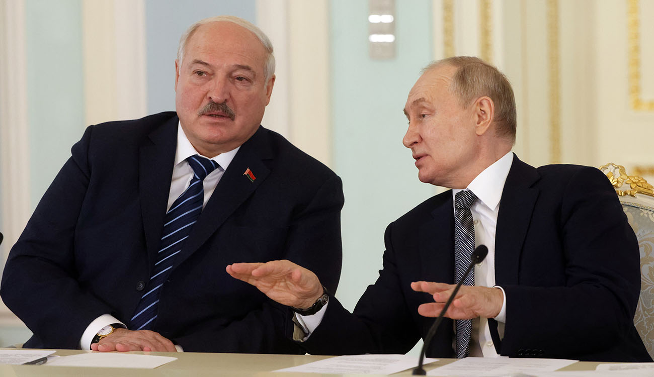 Лукашенко та Путін на Валдаї