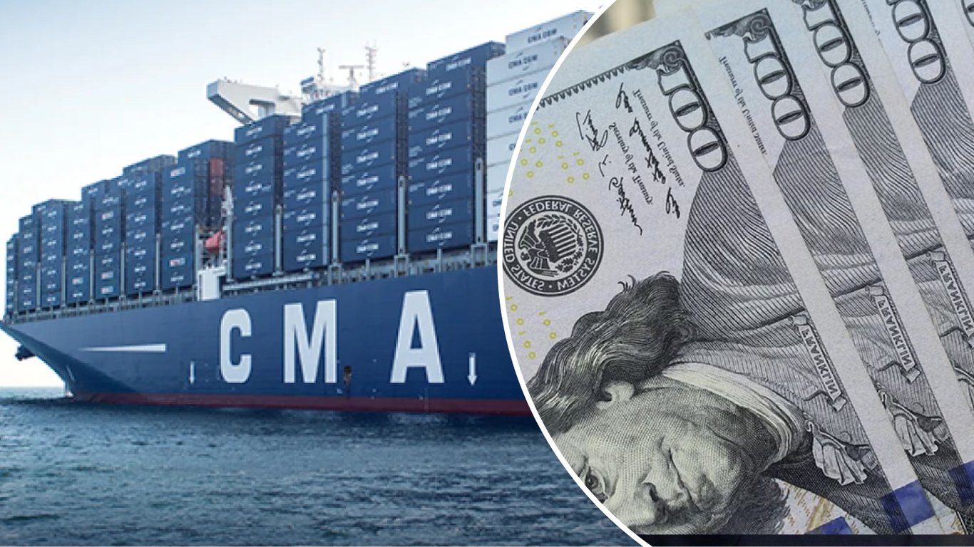 CMA CGM устанавливает доплату до $4000 за контейнер из-за ближневосточного конфликта