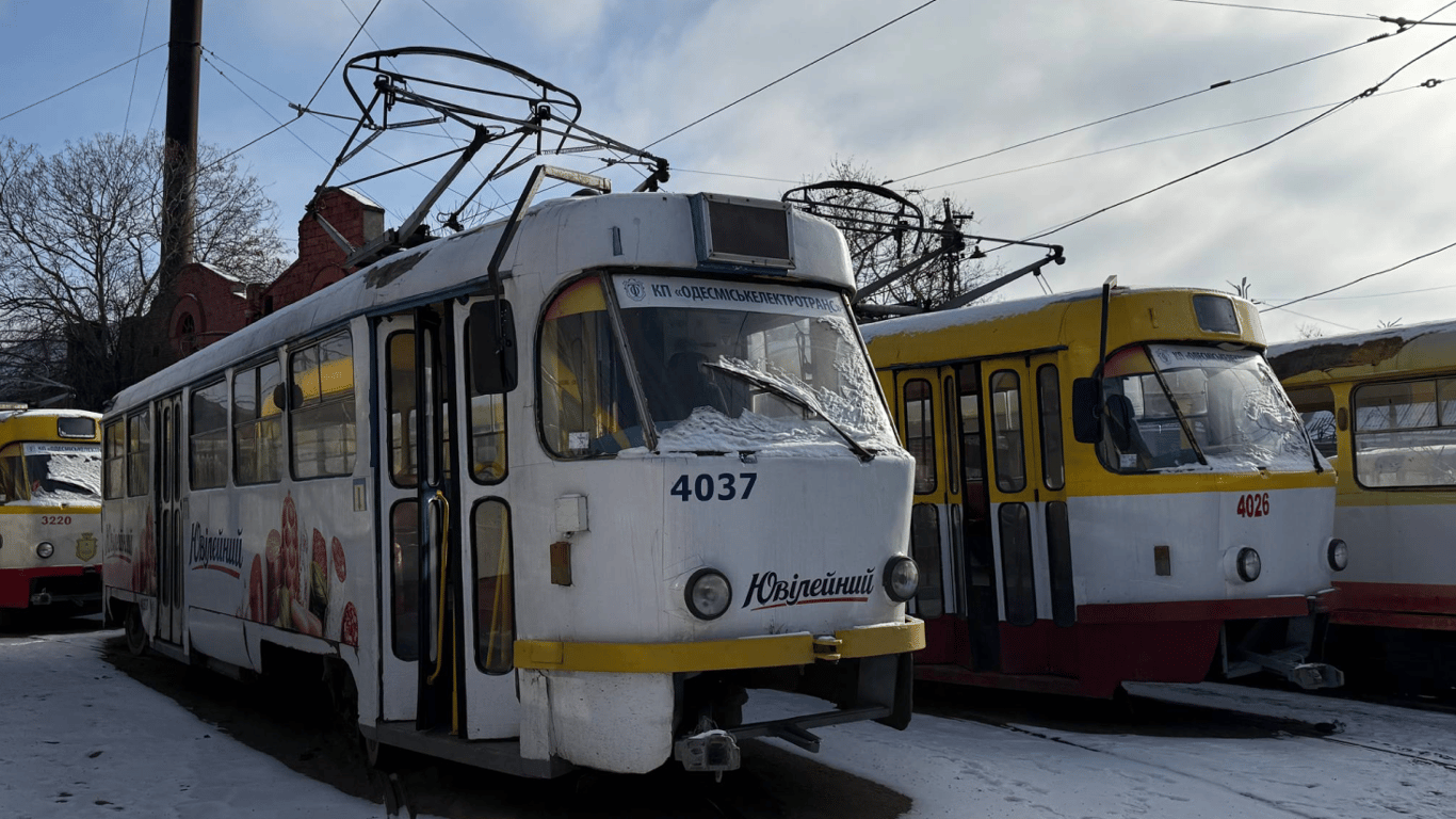 Електротранспорт Одеси не курсує