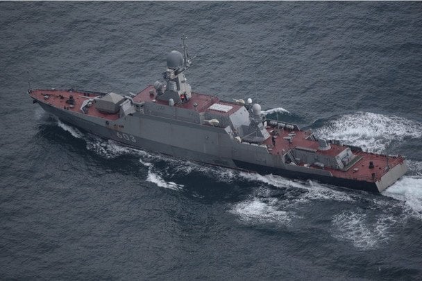 Russian ships do not escort their vessels: fear of Ukrainian strikes