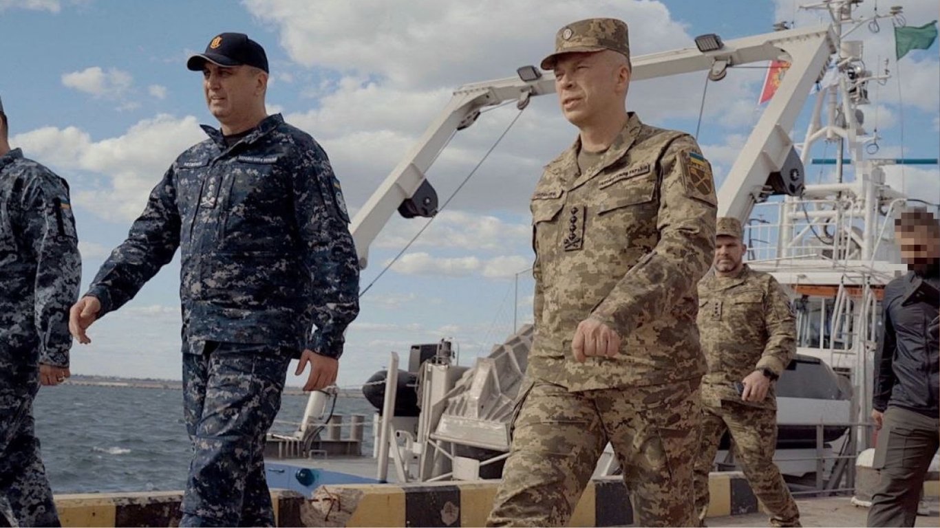 Сирський ставить завдання ВМС