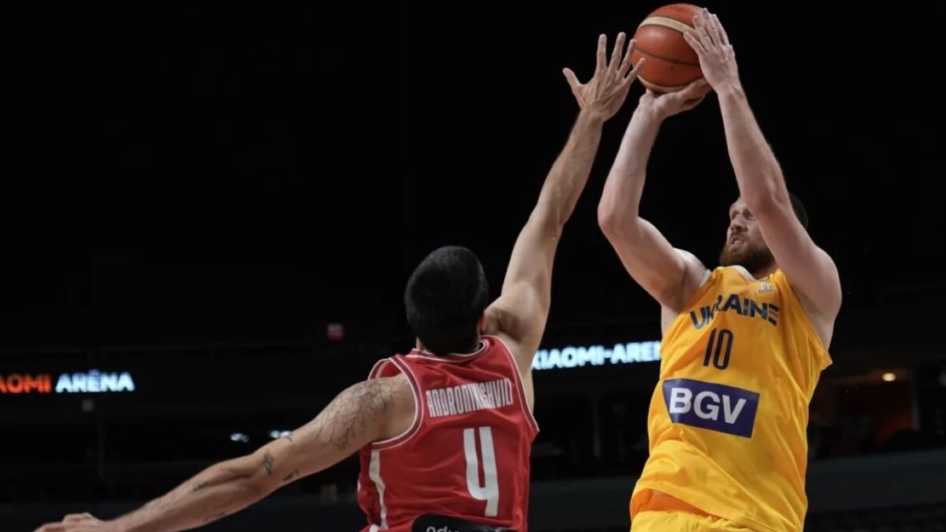 Ukraine basketball team beats Georgia