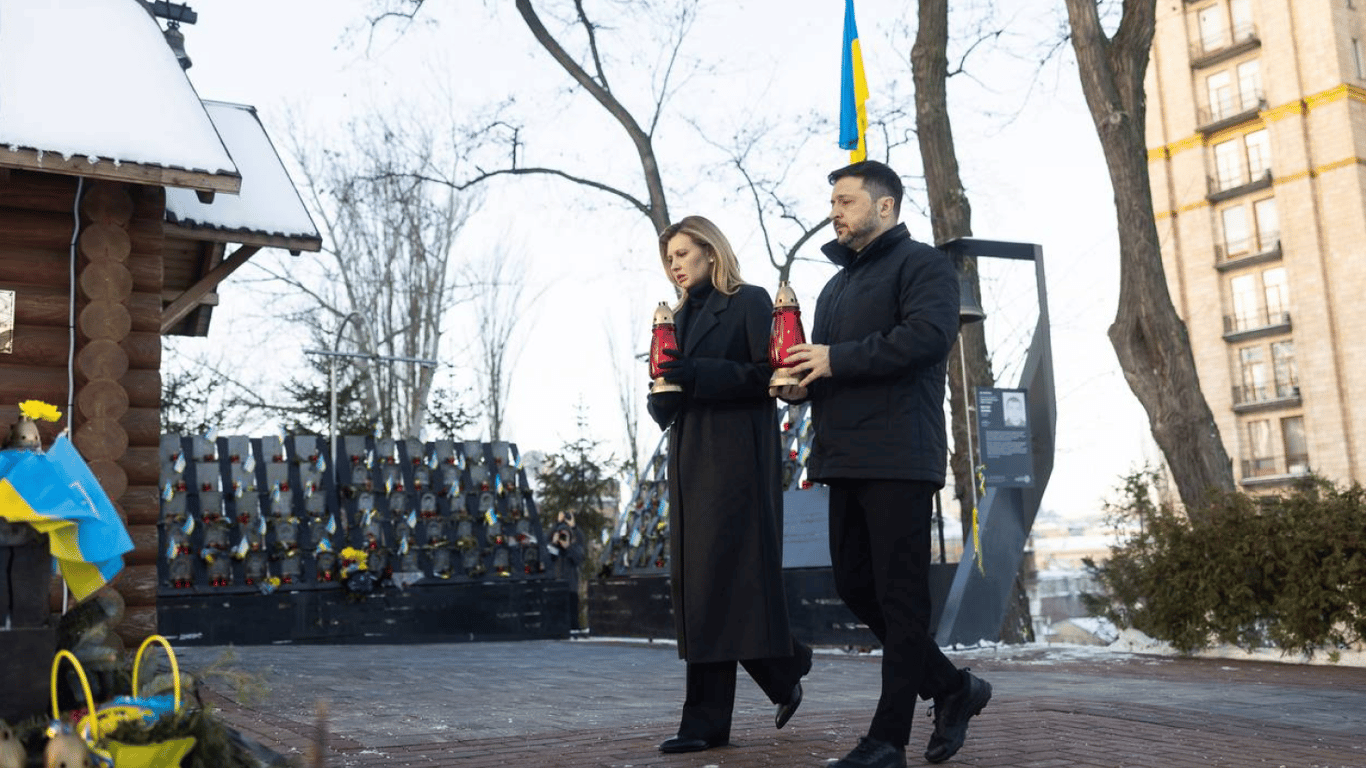 W hołdzie Bohaterom Niebiańskiej Sotni: uroczystości z udziałem pary prezydenckiej