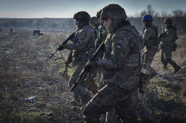 Українські військові на півдні