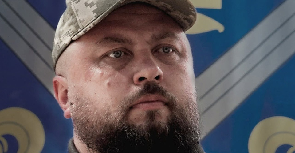 Андрій Крока з Бойовим Прапором