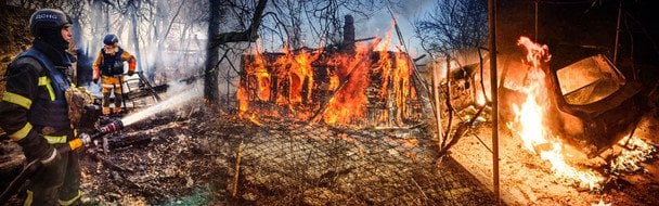 Атака РФ на шість областей