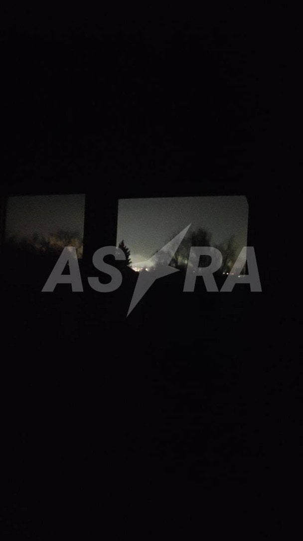 Пожар на подстанции в Серпухове