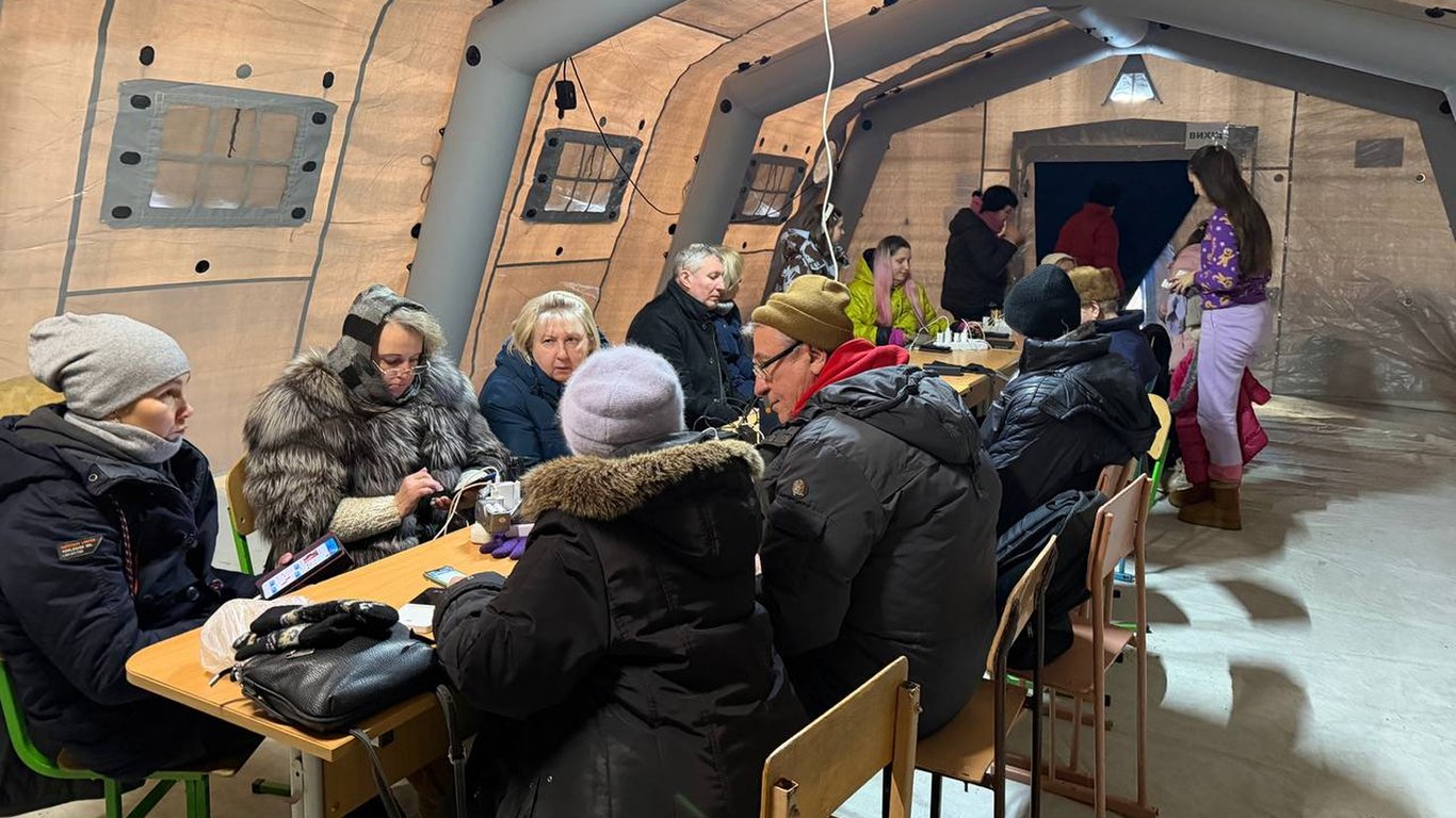 Пункт несокрушимости в Киеве без света