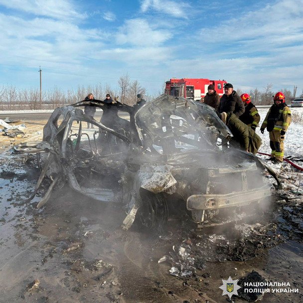 Атака дрону на швидку допомогу