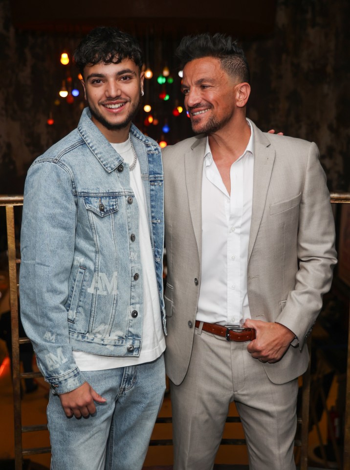 Peter Andre spoke about his son Junior after the scandal with Katie Price