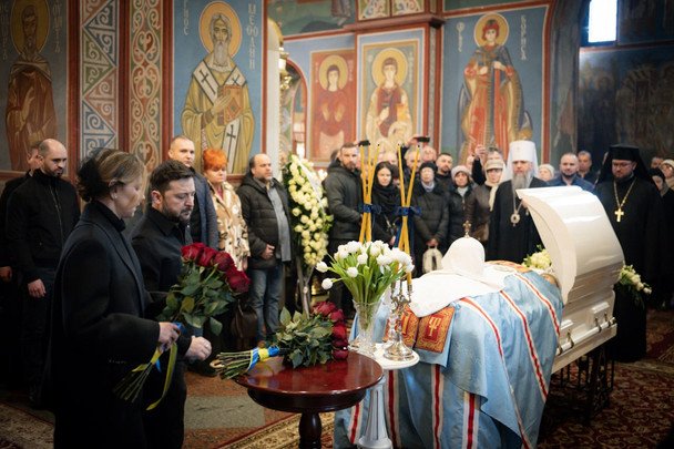 Зеленский прощается с Филаретом