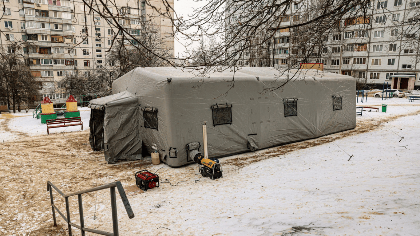 Без тепла будинки Києва