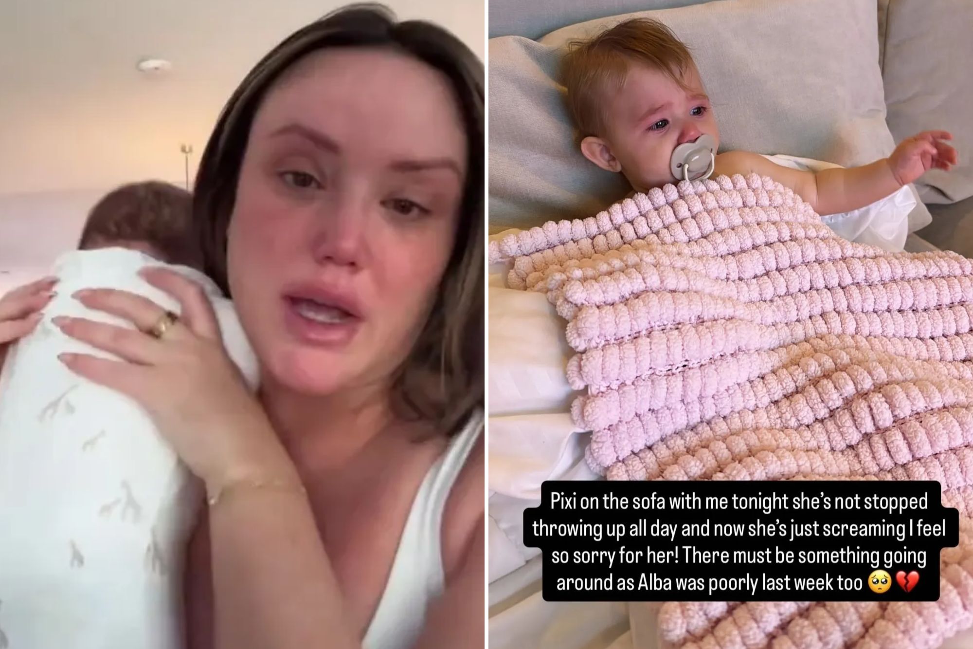 Charlotte Crosby's daughter hospitalized: what happened to the baby