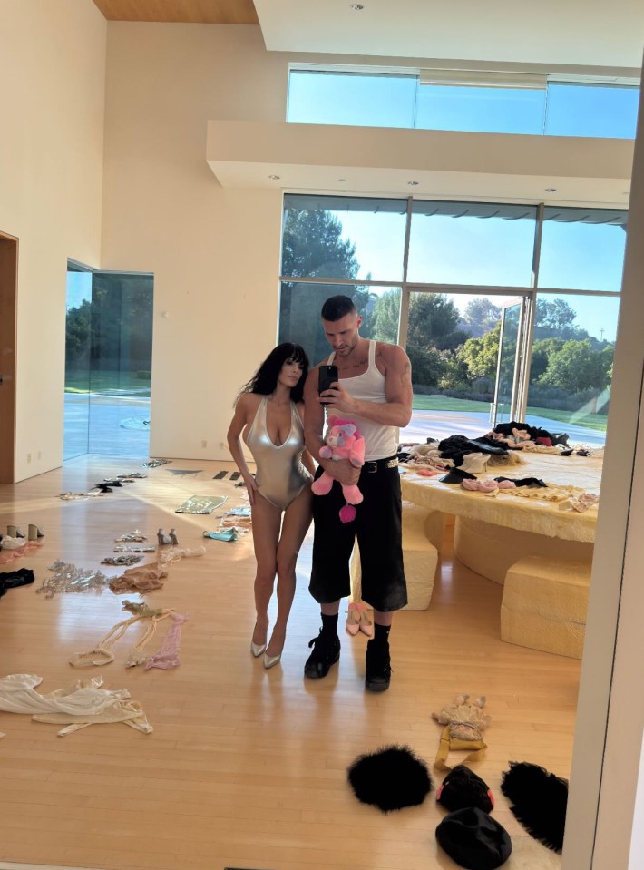 Bianca Centauri in a Silver Bodysuit: New Photos Inside the $35 Million Mansion
