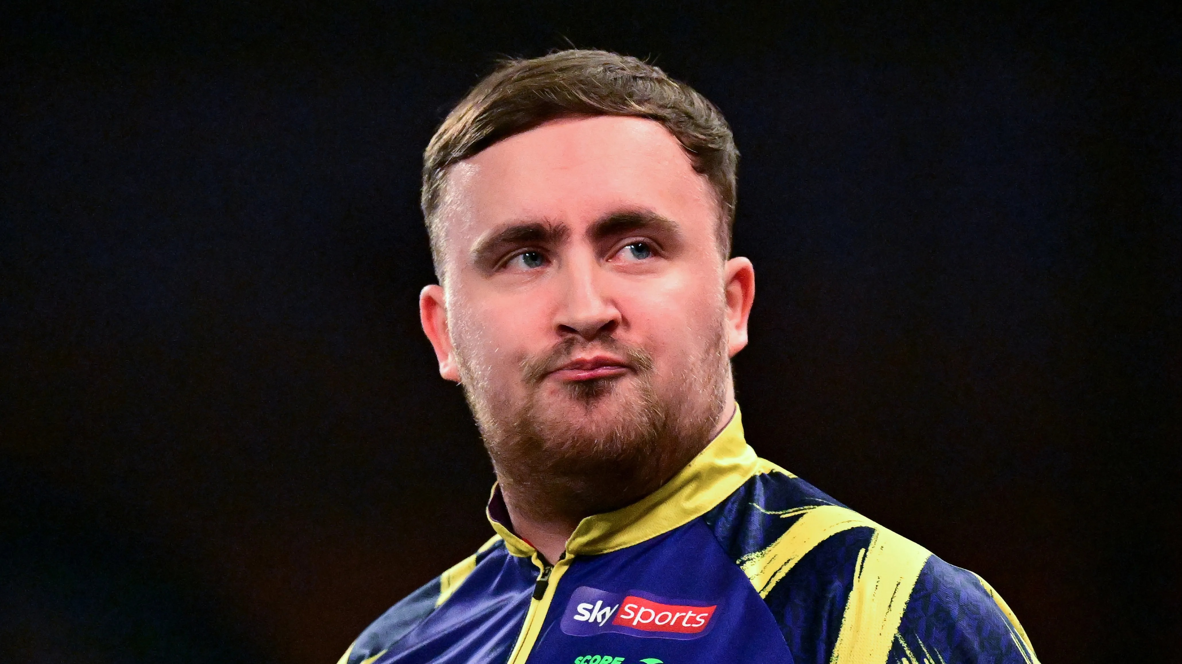 Люк Літтлер на чемпіонаті світу з дартсу