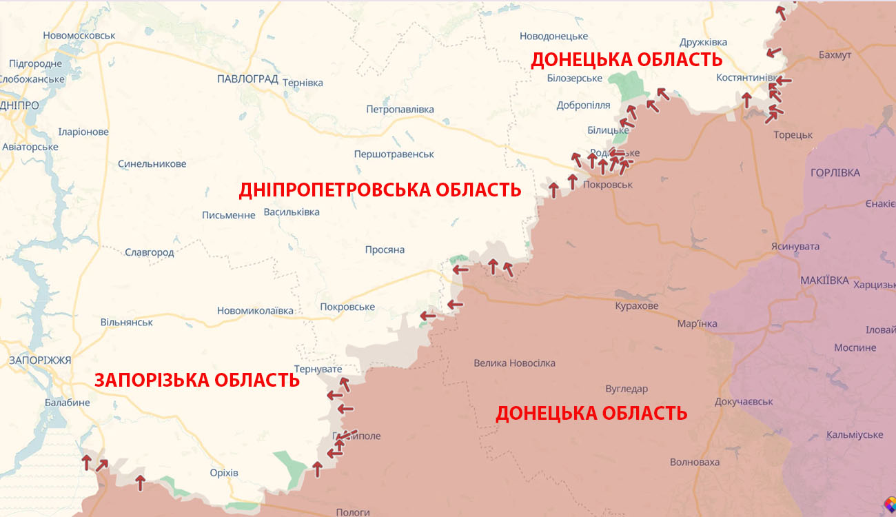 Повернення 460 км² територій України