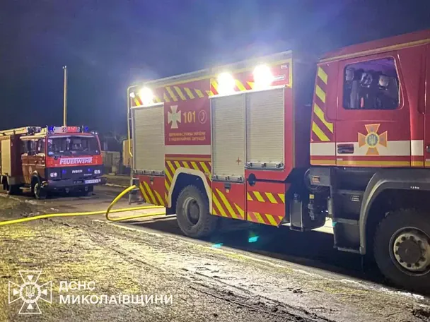 На Николаевщине подростки пострадали при пожаре в жилом доме