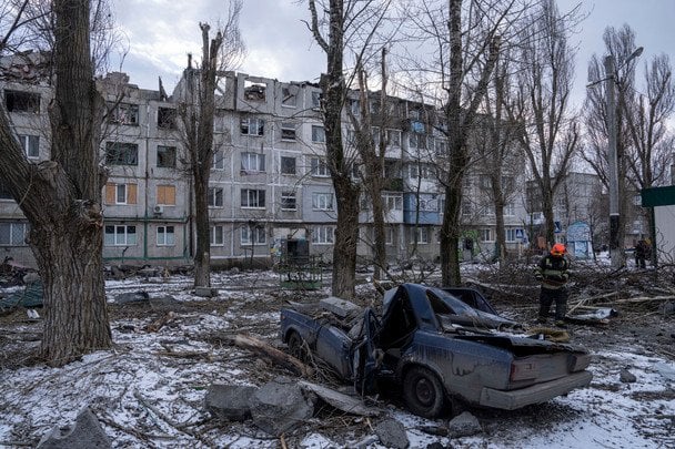 Російські війська в центрі Покровська: нові кадри пересування окупантів
