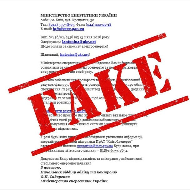 Фішингові листи та їх наслідки