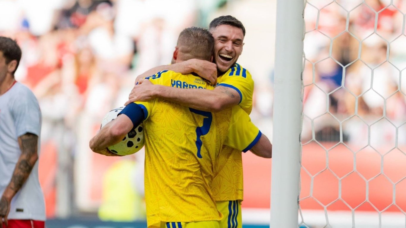 Збірна України розгромила Польщу