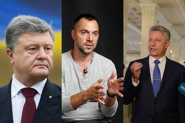 Петро Порошенко на фоні протестів