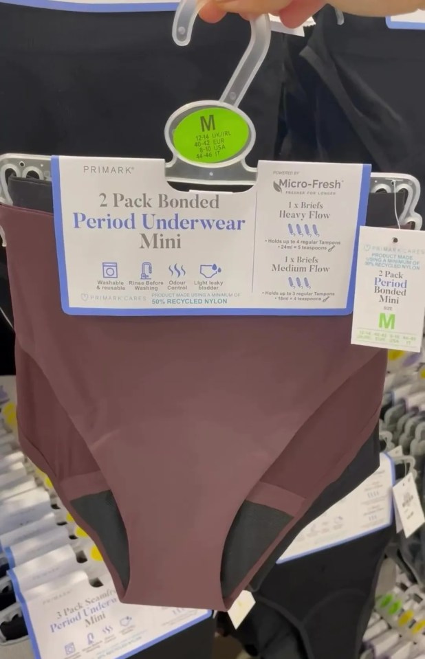 Primark uruchamia kolekcję bielizny menstruacyjnej: co oferują klientom