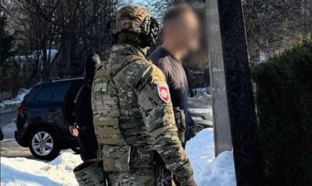 Затримання підозрюваного у Львові